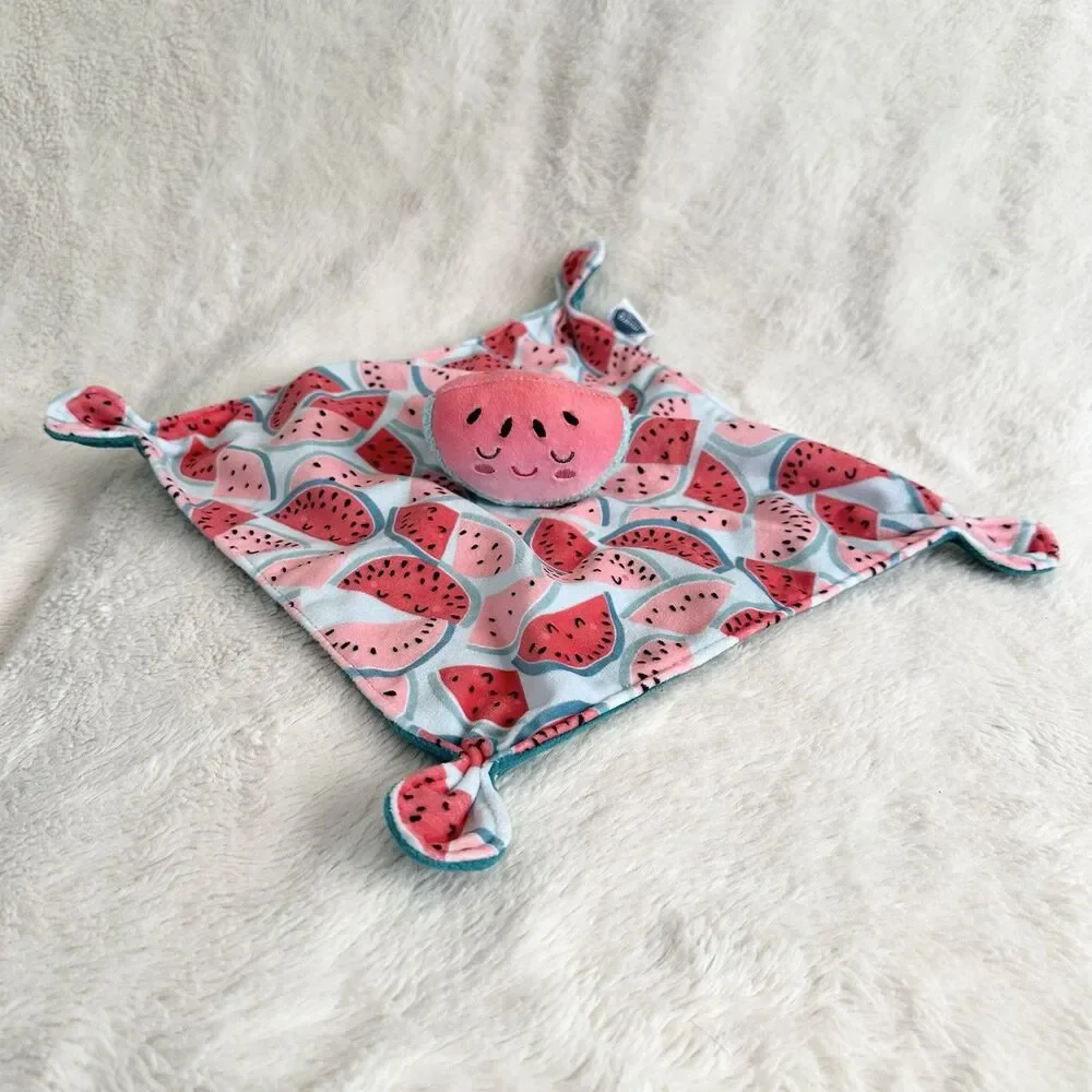 Mary Meyer Sweet Watermelon Baby Soothie 11” Security Blanket Plush Toy